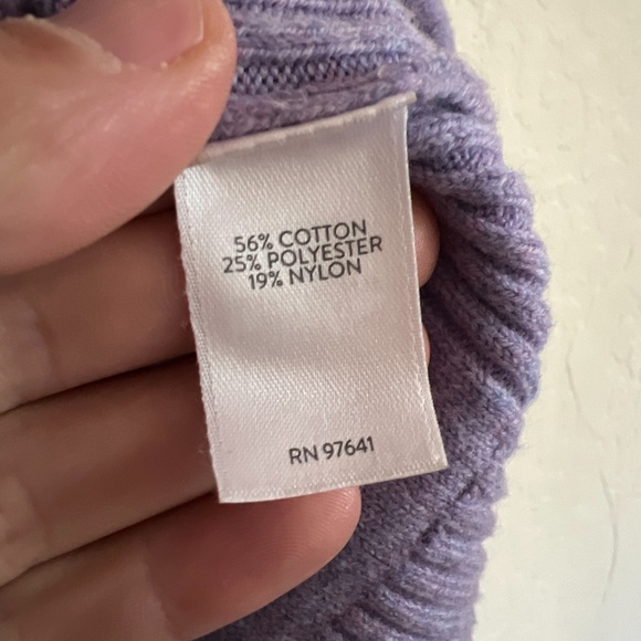 J. Jill Purple Cardigan Sweater - Picture 5 of 7